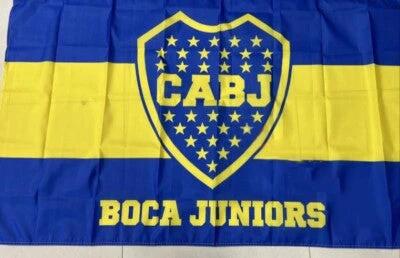 Club Atlético Boca Juniors Flag-Boca jr 3x5ft CABJ Banner-100% polyester by flagsshop