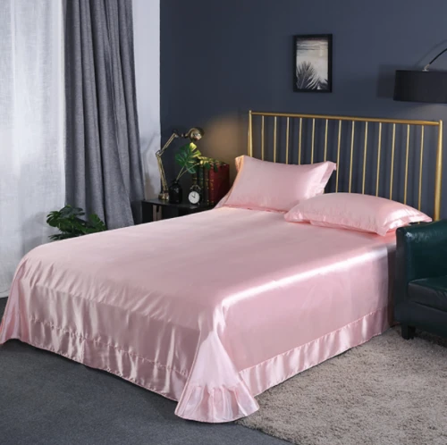 1/2PCS Soft Pillowcase Silk Satin Pillow cases Home Decor Bedding Cushion Covers Bowlift by Bowlift