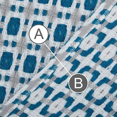 Boho Knit Blanket Throw Tassel Plaid Travel Throw Large Blankets For Sofa Bed Bowlift by Bowlift