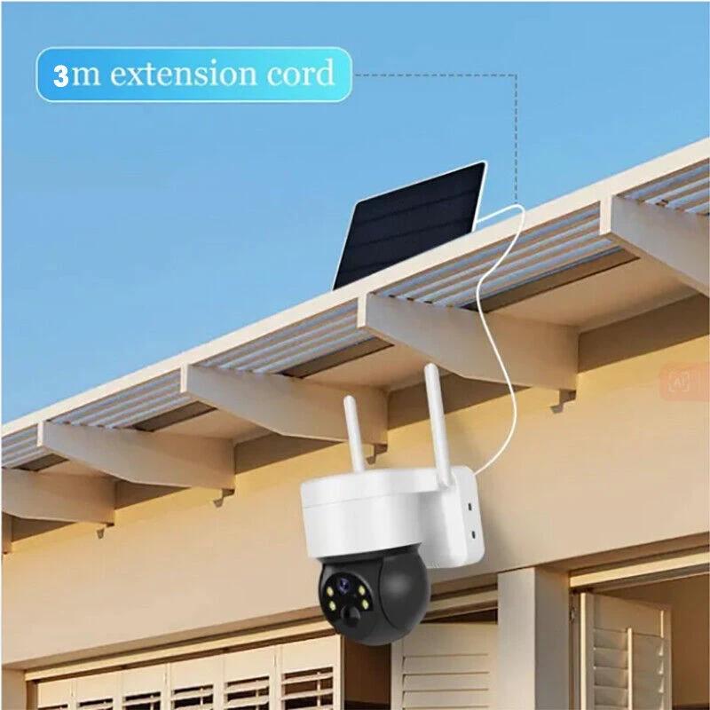 CCTV Solar Waterproof WiFi Camera with night vision Bowlift by Bowlift