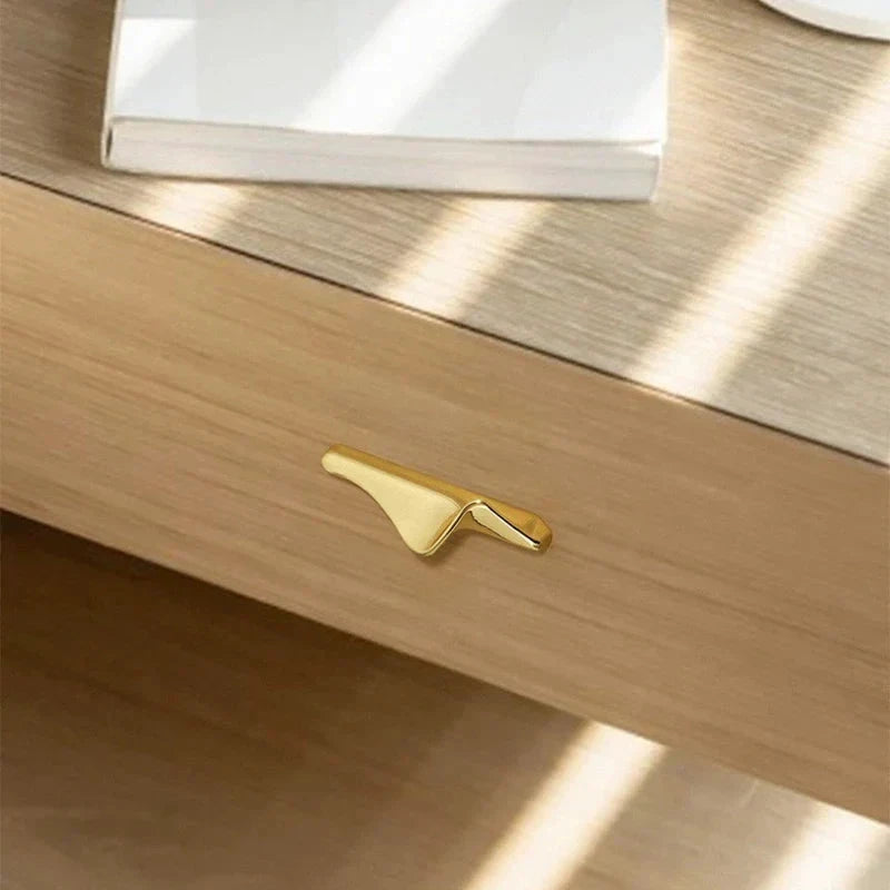 S-Shaped Luxury Cabinet Handles Modern Artistic Door and Drawer Pulls by Bowlift