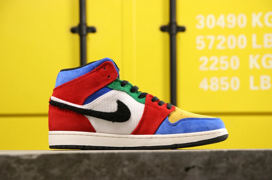 Air Jordan 1 Mid SE Fearless Blue The Great by Air Jordan
