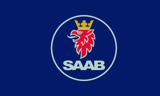 Saab Flag-3x5ft Banner-100% polyester by flagsshop