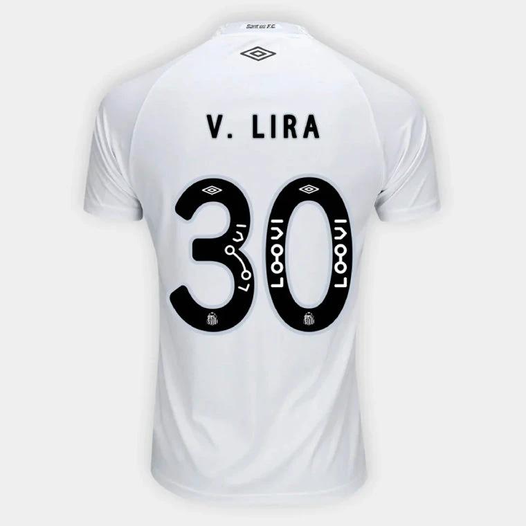 Santos FC V. LIRA 30 Home 2025-26 Jersey – White by Soccer Jersey