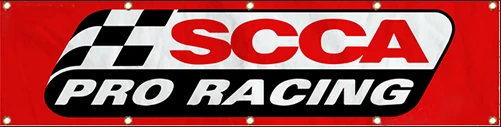 Scca Flag-3x5 FT Banner-100% polyester-SCCA Pro racing flag 2x8 ft by flagsshop