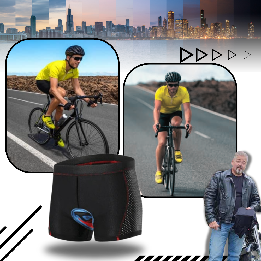 Seamless Padded Cycling Shorts by BowLift