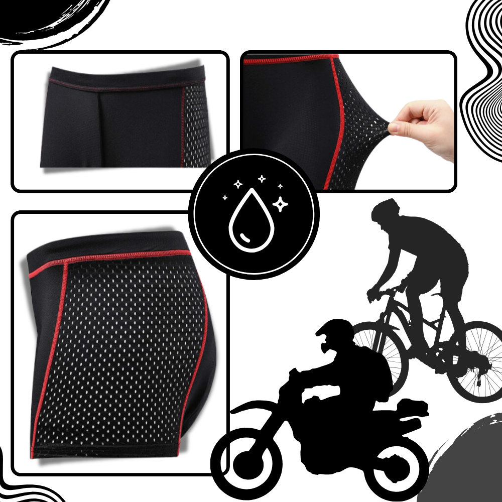 Seamless Padded Cycling Shorts by BowLift