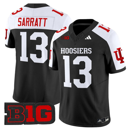 Elijah Sarratt Jersey #13 Indiana Hoosiers 2025 Limited Stitched Black Alter by My Store