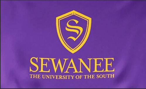 Sewanee Flag -3x5 FT Banner-100% polyester-2 Metal Grommets-The University of the South Tapestry by flagsshop