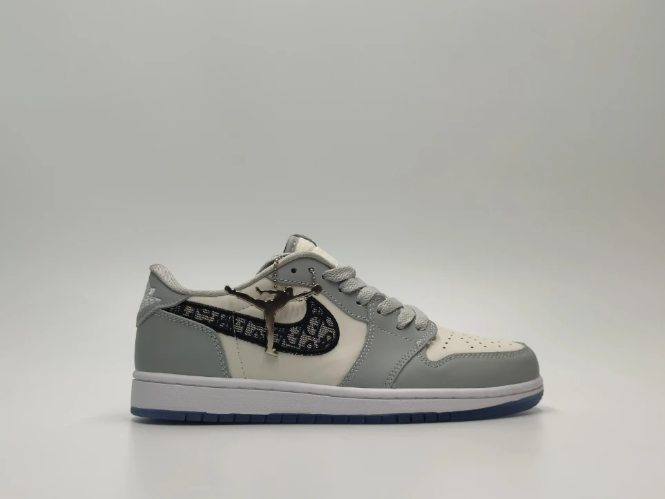 Dior x Air Jordan 1 Low Grey by Air Jordan
