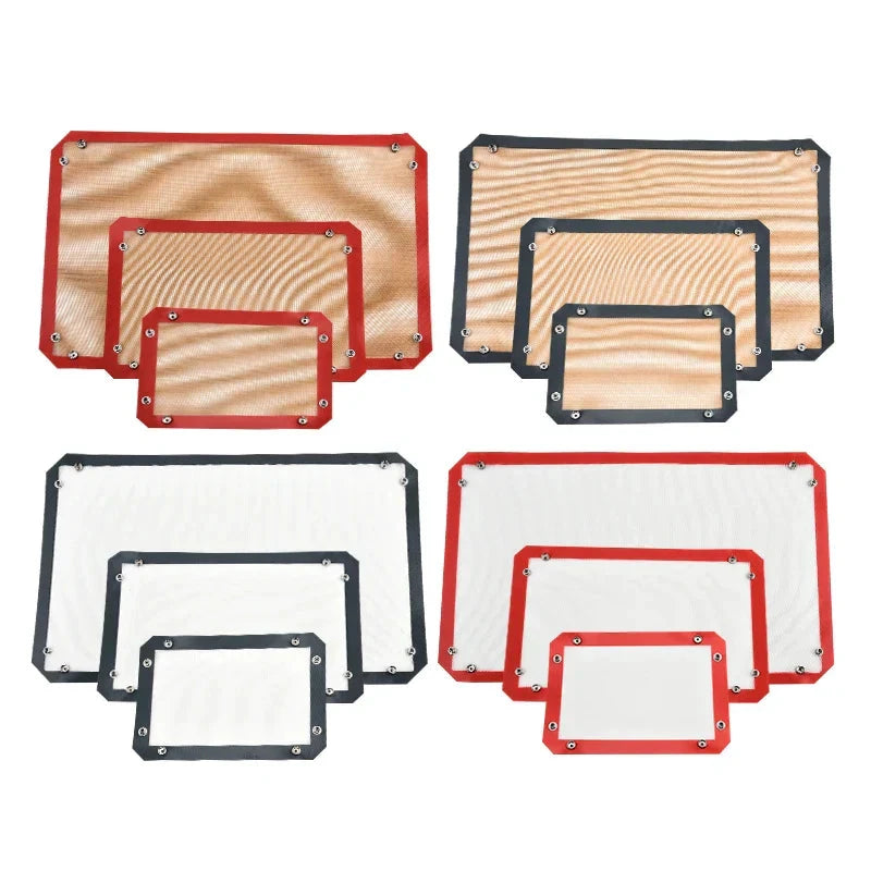 Silicone Baking Mat with Button Non-Stick Reusable Heat-Resistant Liner by Bowlift