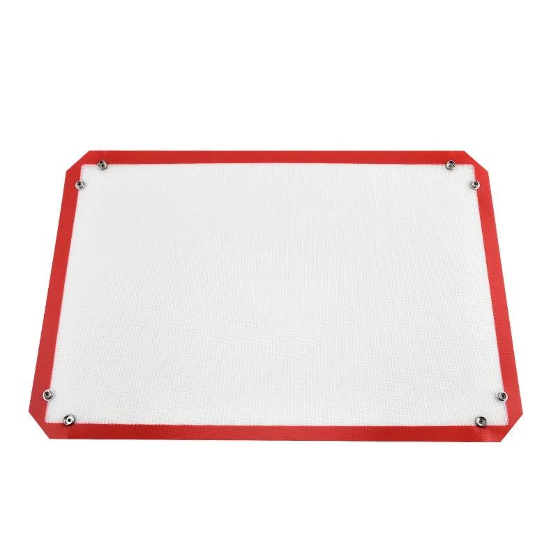 Silicone Baking Mat with Button Non-Stick Reusable Heat-Resistant Liner by Bowlift