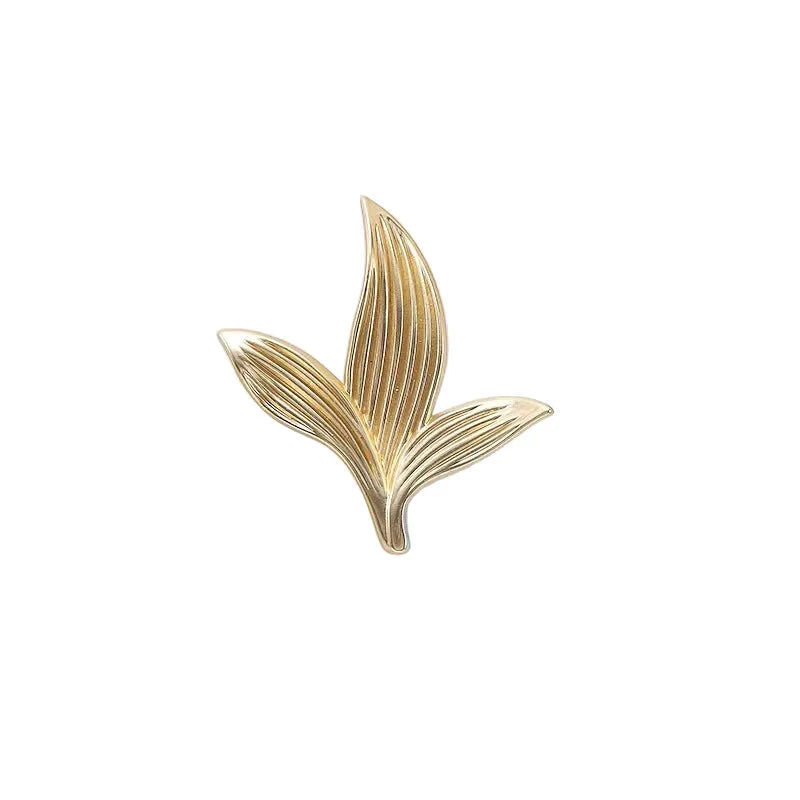 Single Hole Creative Petal Cabinet Knobs Furniture Handles Drawer Pull by Bowlift