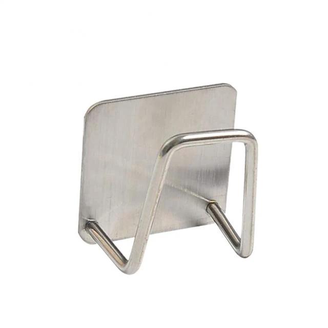 Sink Sponge Rack Drain Storage Shelf Stainless Steel Sponge Holder by Bowlift