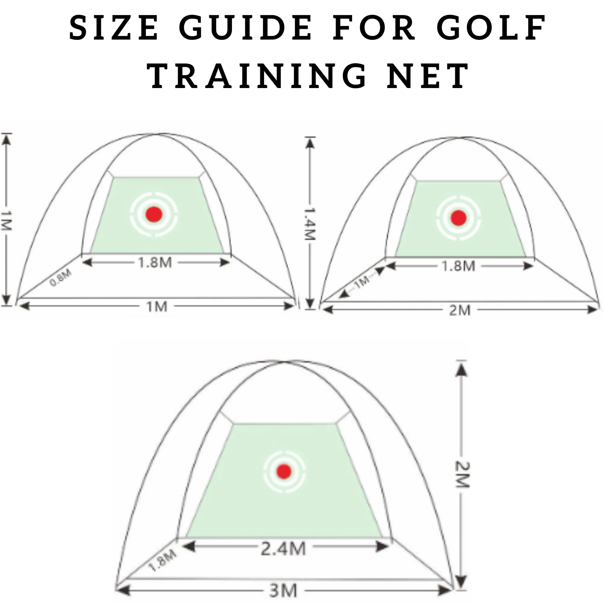 Professional Golf Training Net Bowlift by Bowlift
