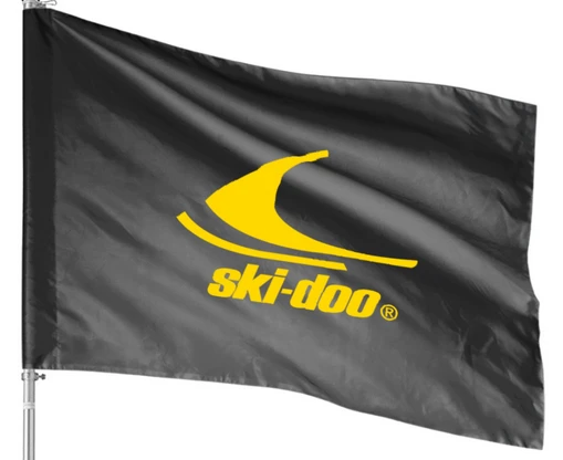 Ski Doo Killer Bee Snowmobile Flag-3x5 FT Banner-100% polyester-2 Metal Grommets by flagsshop