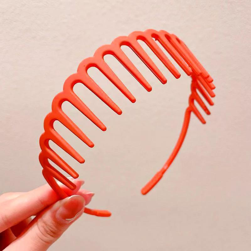 Stylish Matte Face Wash Headband with Teeth for Anti-Slip by BowLift