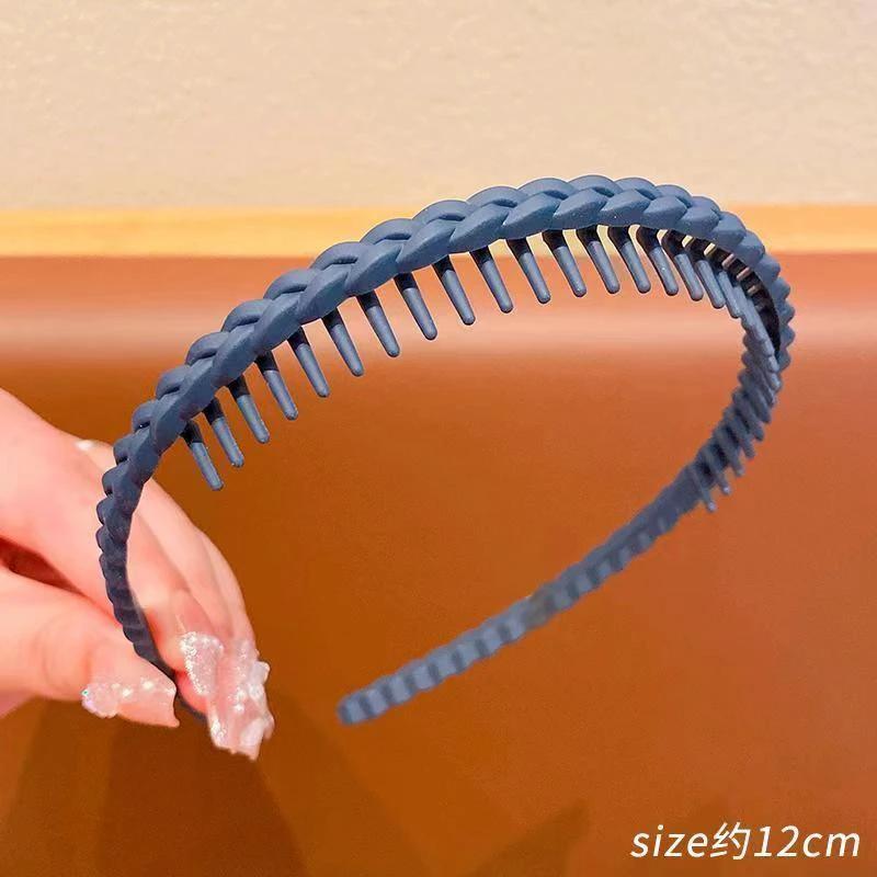 Stylish Matte Face Wash Headband with Teeth for Anti-Slip by BowLift