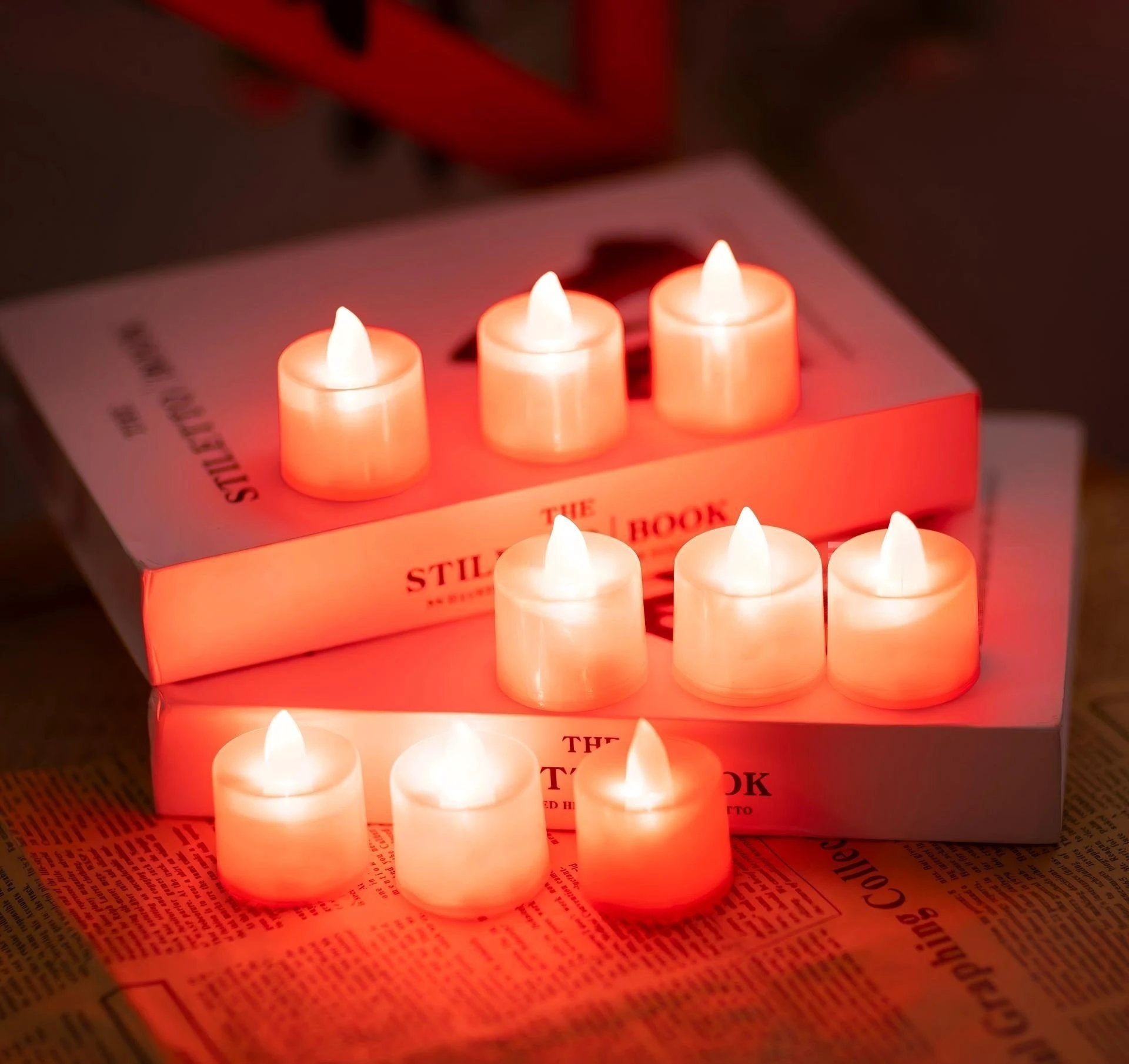 LED Venue Decor Candles, 24-pack by BowLift