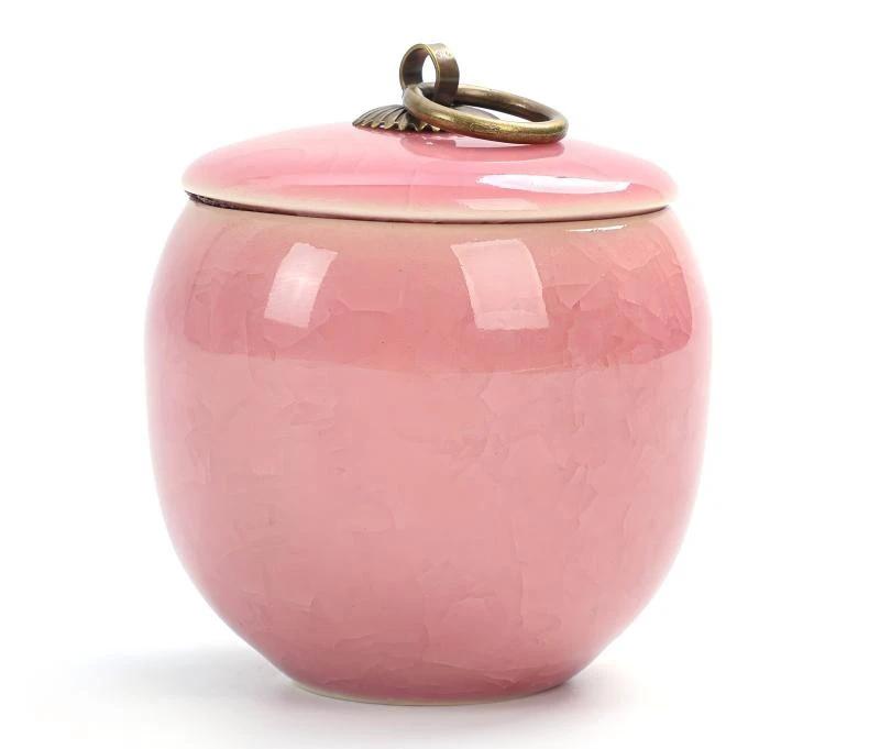Travel Tea Clay Tea Jar with Cracked Sandwich Design by BowLift