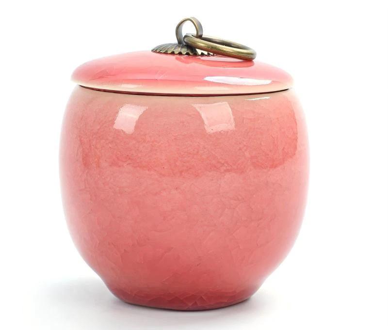 Travel Tea Clay Tea Jar with Cracked Sandwich Design by BowLift