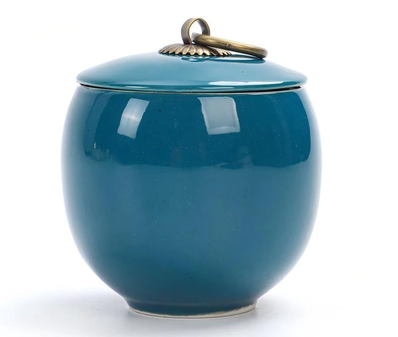 Travel Tea Clay Tea Jar with Cracked Sandwich Design by BowLift