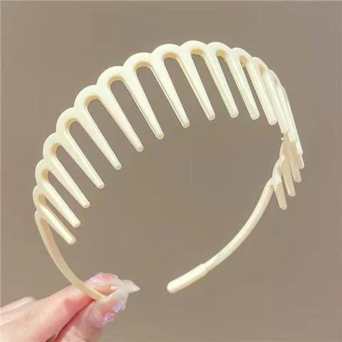 Stylish Matte Face Wash Headband with Teeth for Anti-Slip by BowLift