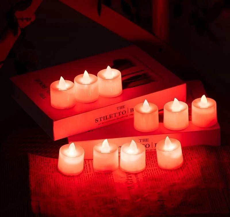 LED Venue Decor Candles, 24-pack by BowLift
