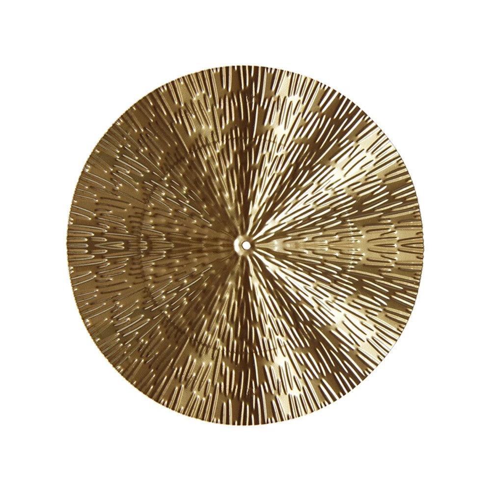 Luxurious Gold Iron Wall Plate by BowLift