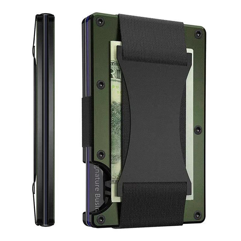 Clip-on Aluminum Alloy Anti-theft Card Holder by BowLift