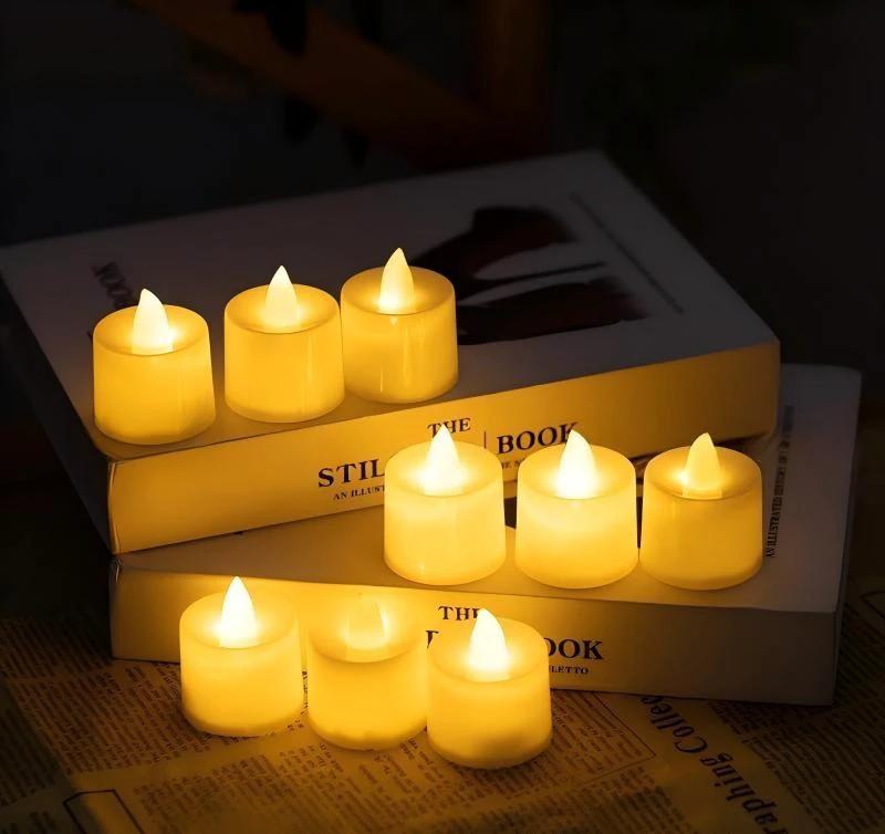 LED Venue Decor Candles, 24-pack by BowLift
