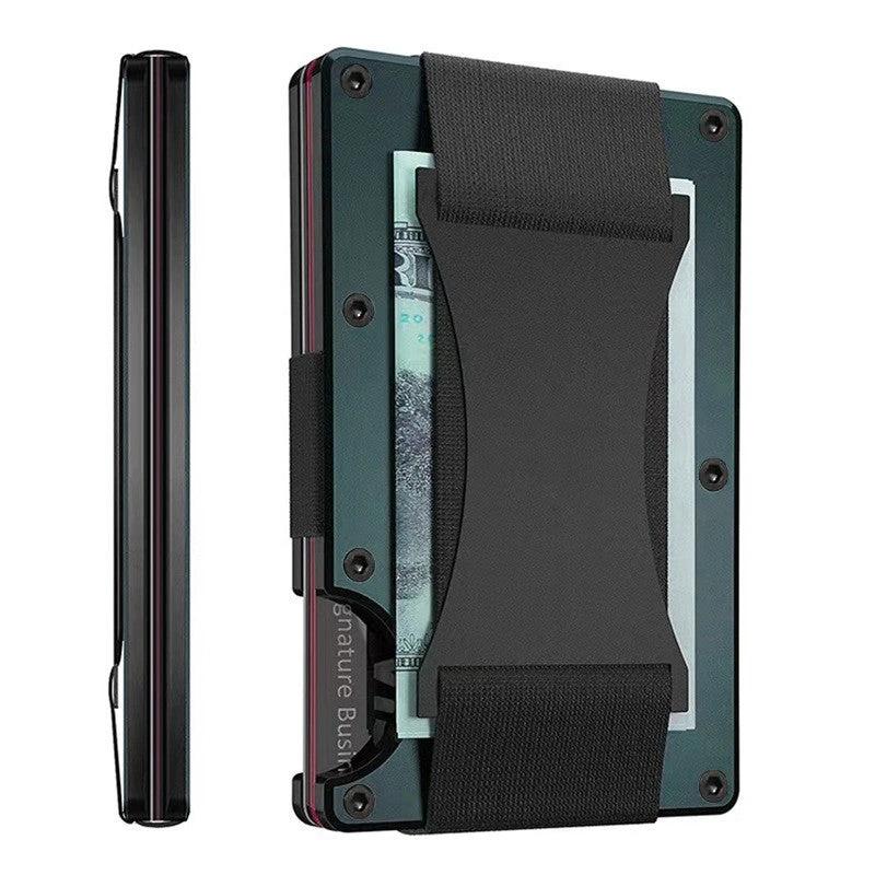 Clip-on Aluminum Alloy Anti-theft Card Holder by BowLift