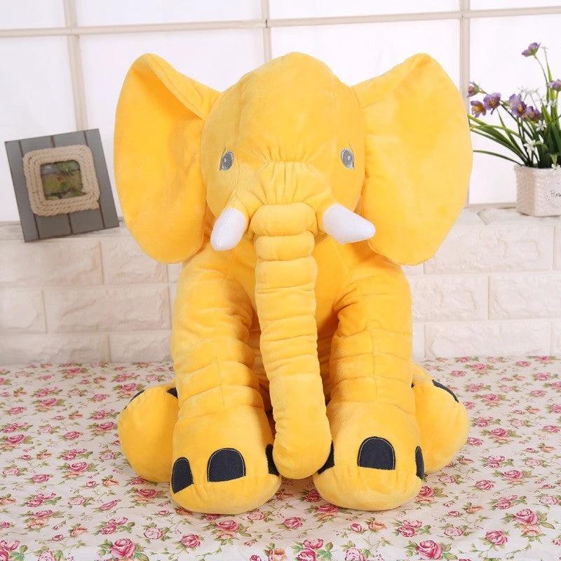 Cute Elephant Plush Pillow for Home Use by BowLift