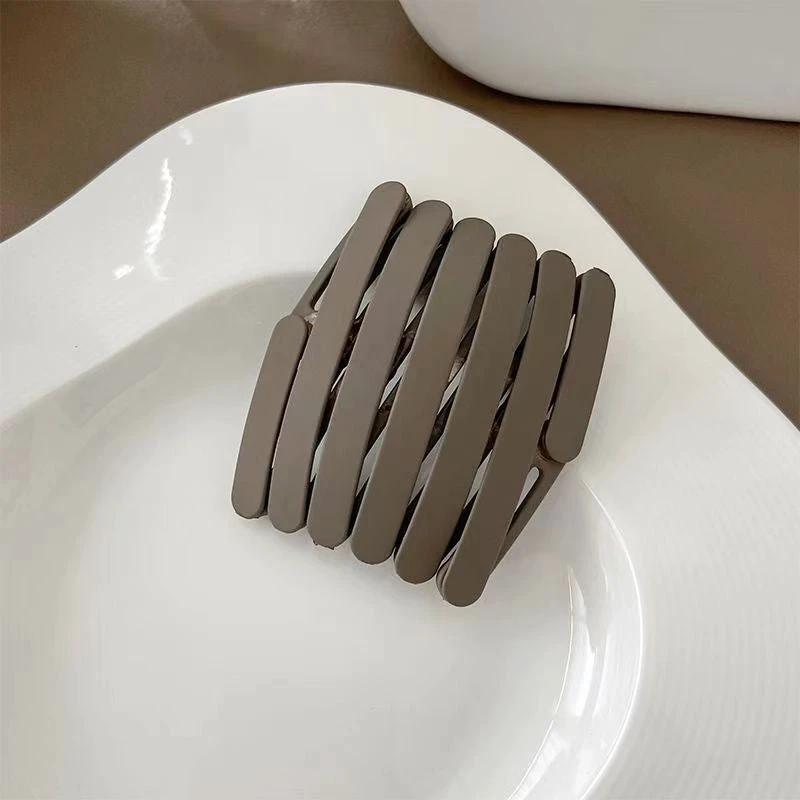 Stylish Matte Face Wash Headband with Teeth for Anti-Slip by BowLift