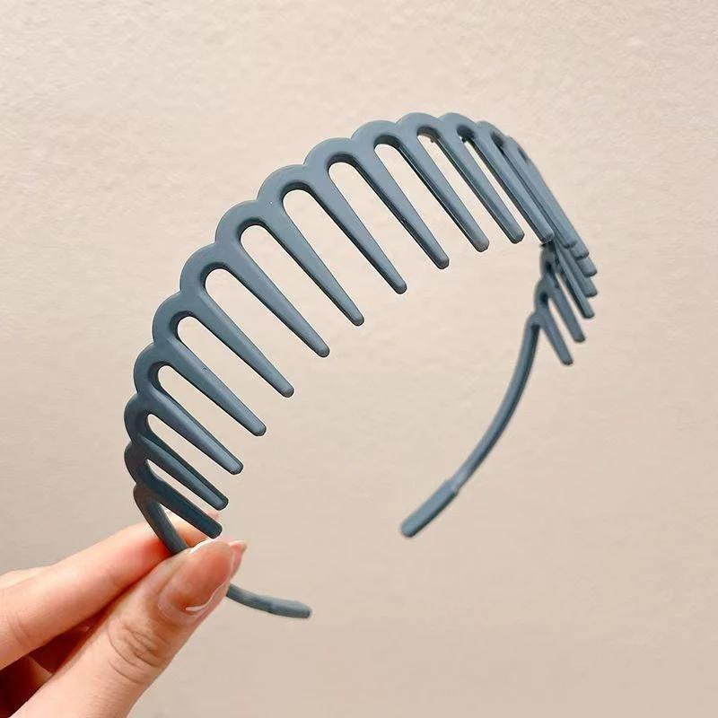 Stylish Matte Face Wash Headband with Teeth for Anti-Slip by BowLift