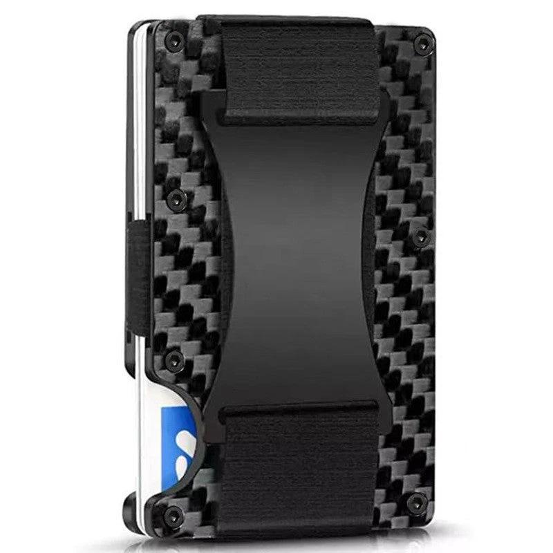 Clip-on Aluminum Alloy Anti-theft Card Holder by BowLift