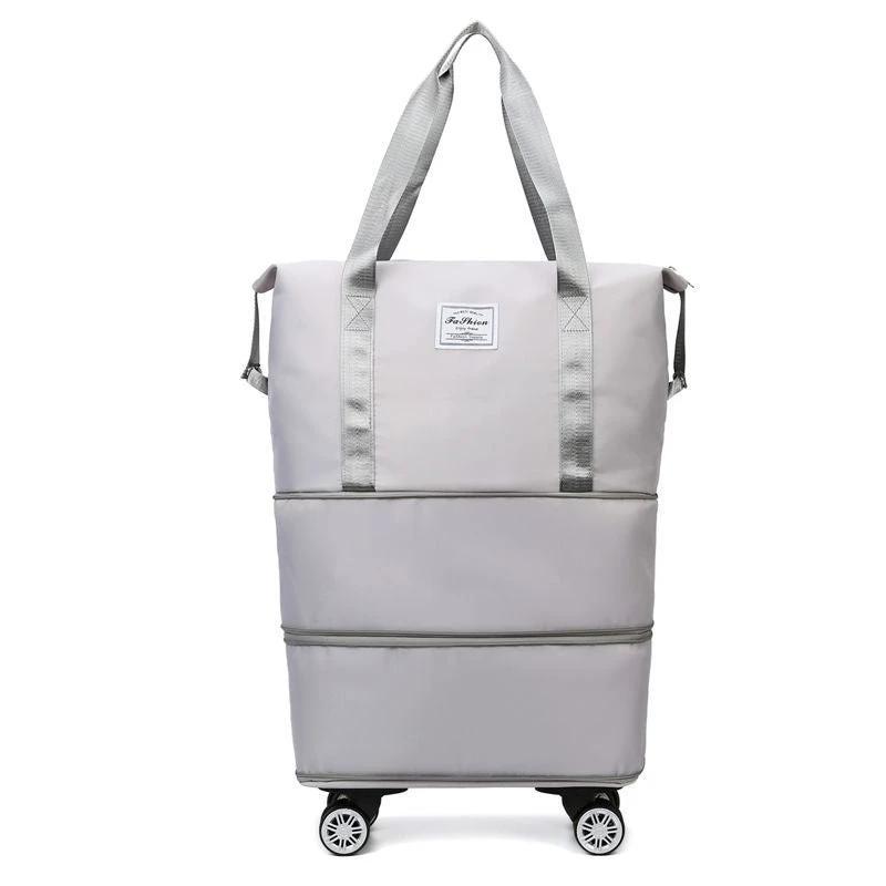 Travel bag with universal wheels by Bowlift