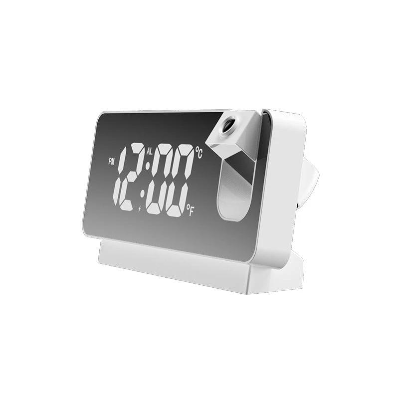 Intelligent digital projection clock by Bowlift