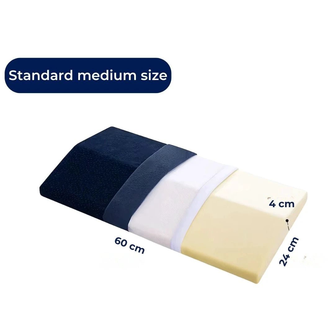 SleepAlign Lumbar Support Pillow for Sleeping | Relieves Back Pain - Improves Spinal Alignment - Comfortable Pillow for Back Pain Relief Bowlift by Bowlift