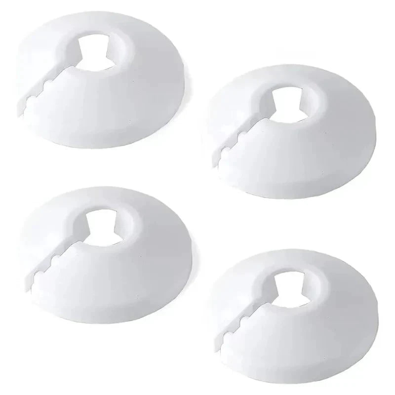 Snap-On Plumbing Cover for Valves Faucet Radiator Pipe Collar Cover by Bowlift