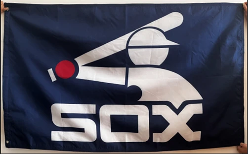 Chicago White Sox Flag-3x5FT Banner-100% polyester by flagsshop