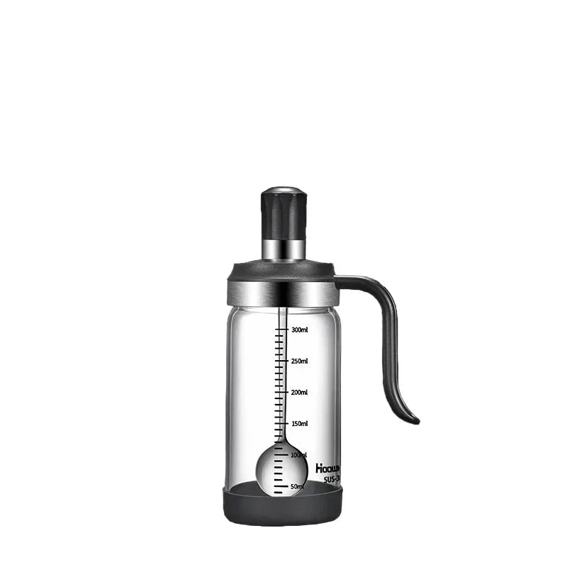 Spice Seasoning Bottle Kitchen Glass Transparent Bottle With Spoon by Bowlift