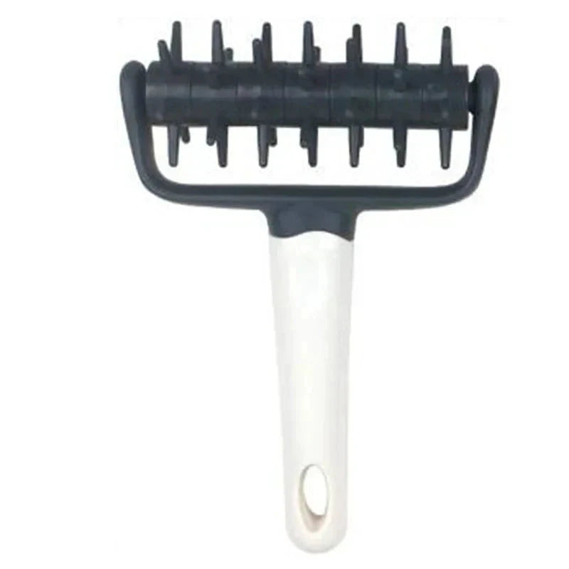Spikes Grid Cutter Hole Punch Handheld Pizza Needle Roller Baking Tool by Bowlift
