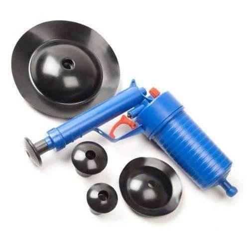 High Pressure Air Drain Blaster - Drain Cleaner Clogged Pipes and Drains by BowLift