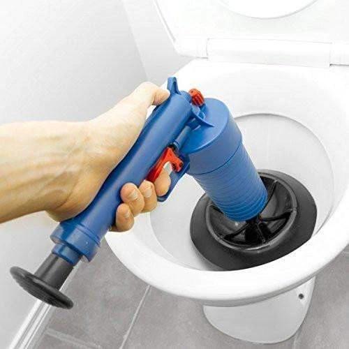 High Pressure Air Drain Blaster - Drain Cleaner Clogged Pipes and Drains by BowLift