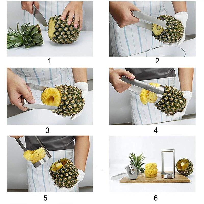 Stainless steel food grade pineapple cutter by BowLift