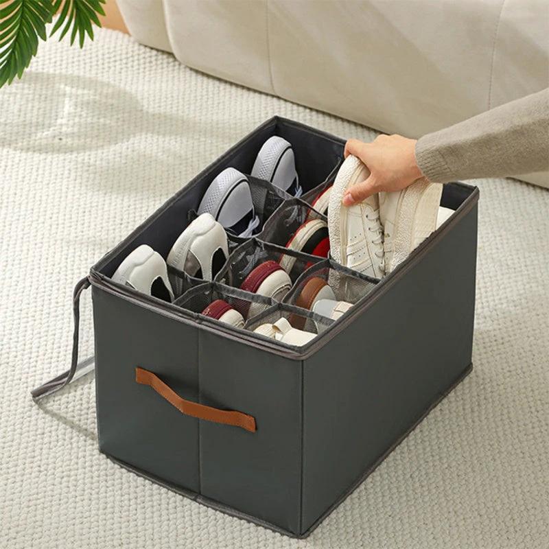 Foldable Shoe Organizer for Closet by BowLift