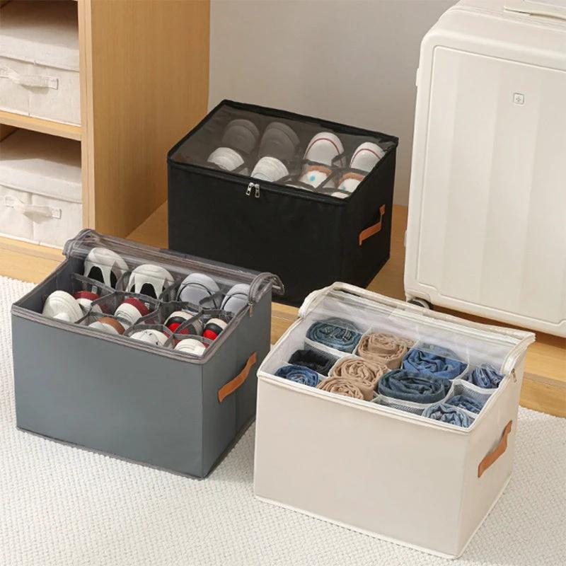 Foldable Shoe Organizer for Closet by BowLift