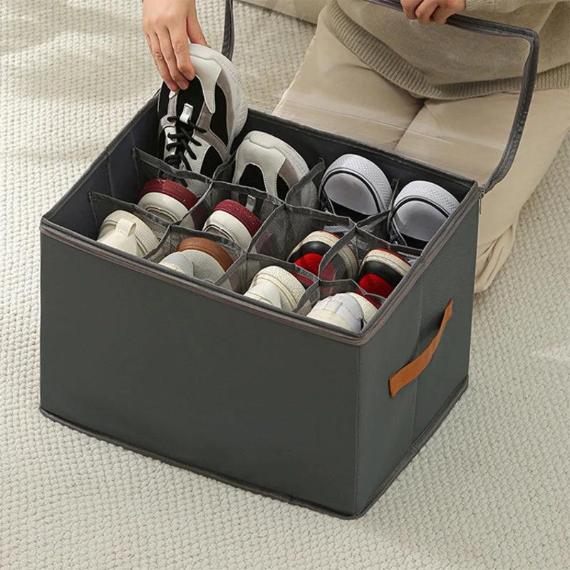 Foldable Shoe Organizer for Closet by BowLift