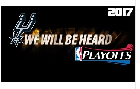 San Antonio Spurs Flag-3x5FT Banner-100% polyester by flagsshop